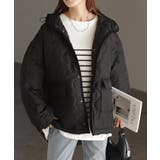 ブラック | ジャケット キルティング コート | HUG.U