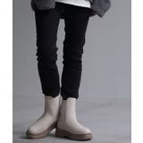アイボリー | ブーツ フロントジップ レディース | HUG.U