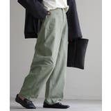 アッシュグリーン | パンツ レディース テーパード | HUG.U