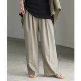 エクリュベージュ | パンツ ワイド グルカ | HUG.U