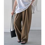 キャメル | パンツ ワイド グルカ | HUG.U