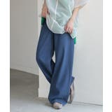 ネイビーブルー | パンツ デニムパンツ レディース | HUG.U