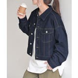 ワンウォッシュ | Gジャン ジャスト丈 デニム | HUG.U