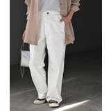 ホワイト | デニム パンツ UVカット | HUG.U