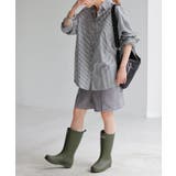 モスグリーン | レインブーツ ロング丈 23 | HUG.U