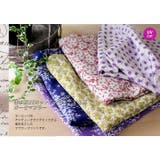 日本製 【 UVカット 】 ガーゼストール アンティーク 花柄 | タオル直販店ヒオリエ | 詳細画像2