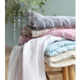 日本製 【速乾 薄手】 ガーゼタオル フェイスタオル ボーダー | タオル直販店ヒオリエ | 詳細画像4 