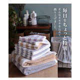 日本製 ホテルスタイルタオル フェイスタオル ストライプ 4枚セット | タオル直販店ヒオリエ | 詳細画像4