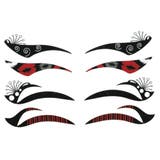 アイライナー タトゥーシールスパイラルストライプリップ【アイシャドー アイメイク | ピアス専門店HOMESLICEPRODUCTIONS | 詳細画像1 