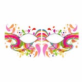 アイメイク タトゥーシール レインボーペイント【アイシャドウ | ピアス専門店HOMESLICEPRODUCTIONS | 詳細画像1 