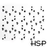 ネイルシール ブラックアートスター&ハート | ピアス専門店HOMESLICEPRODUCTIONS | 詳細画像2