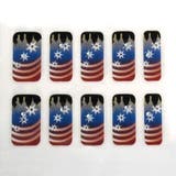 ネイルシール USフラッグデザイン | ピアス専門店HOMESLICEPRODUCTIONS | 詳細画像1