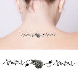 タトゥーシール ローズ＆バタフライ【Halloween ハロウィン | ピアス専門店HOMESLICEPRODUCTIONS | 詳細画像3 