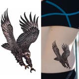 タトゥーシールビッグイーグル タカ鷹ワシ鷲 | ピアス専門店HOMESLICEPRODUCTIONS | 詳細画像1
