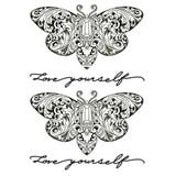 ハロウィン タトゥーシール ジュエリーバタフライ | ピアス専門店HOMESLICEPRODUCTIONS | 詳細画像1