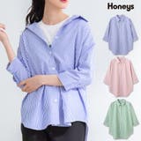 【ハニーズ】トップス シャツ 7分袖 | Honeys | 詳細画像1 