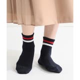 コン×アカ | 靴下 ソックス レディース | Honeys