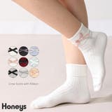 靴下 ソックス レディース | Honeys | 詳細画像1