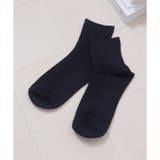 ネイビー | 靴下 ソックス ショート丈 | Honeys
