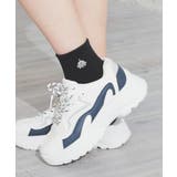 クロ／ＵＦＯ | 靴下 ソックス ガーリー | Honeys