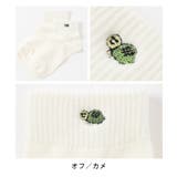 靴下 刺繍 ゆるかわ | Honeys | 詳細画像14