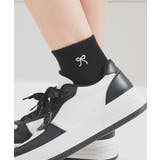 ブラック | 靴下 ソックス ショート丈ソックス | Honeys