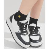 クロ／パプリカ | 靴下 ソックス ショート丈 | Honeys