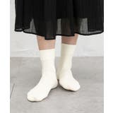 靴下 ソックス クルー丈 | Honeys | 詳細画像4 