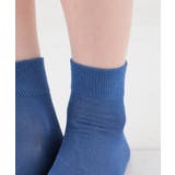 ブルー | 靴下 ソックス ショート丈ソックス | Honeys