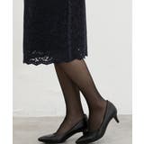 ブラック | ストッキング ひざ下丈 薄手 | Honeys