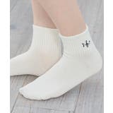 オフ／音符 | 靴下 ソックス ショート丈 | Honeys