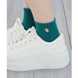 ミドリ／キーウィ | 靴下 ソックス ショート丈 | Honeys