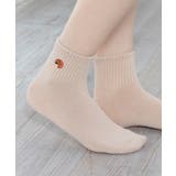 ベージュ／パン | 靴下 ソックス ショート丈 | Honeys