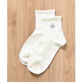 オフ/くらげ | 靴下 ソックス ショート丈 | Honeys