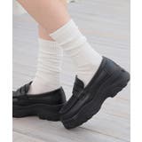 ホワイト | 靴下 ソックス ルーズソックス | Honeys