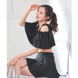 水着 上下２点セット オフショルダー | Honeys | 詳細画像6 