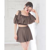 水着 上下２点セット オフショルダー | Honeys | 詳細画像9 