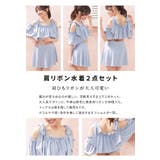 水着 ２点セット 肩リボン | Honeys | 詳細画像4 