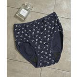 コン花柄 | ショーツ サニタリーショーツ深め 防水 | Honeys