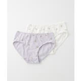 オフ×パープル | 下着 アンダーウェア 抗菌 | Honeys