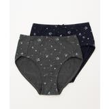 コン×グレー | 着 アンダーウェア ショーツ | Honeys