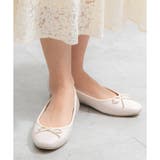 アイボリー | 【ハニーズ】シューズ パンプス バレエシューズ | Honeys