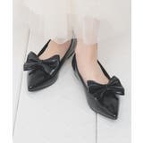 ブラック | 靴 シューズ パンプス | Honeys