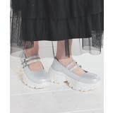 シルバー | 靴 シューズ ダブルベルトシューズ | Honeys