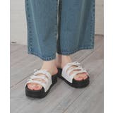 ホワイト | 【ハニーズ】サンダル 靴 シューズ | Honeys