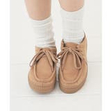 キャメル | 靴 シューズ レースアップ | Honeys