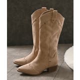 ベージュスエード | ブーツ 靴 シューズ | Honeys