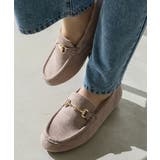 グレージュ | 靴 シューズ モカシンシューズ | Honeys