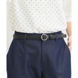 クロシルバー | ベルト ナローベルト フェイクレザー | Honeys