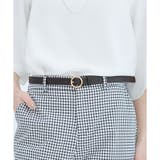 ベルト ナローベルト フェイクレザー | Honeys | 詳細画像4 